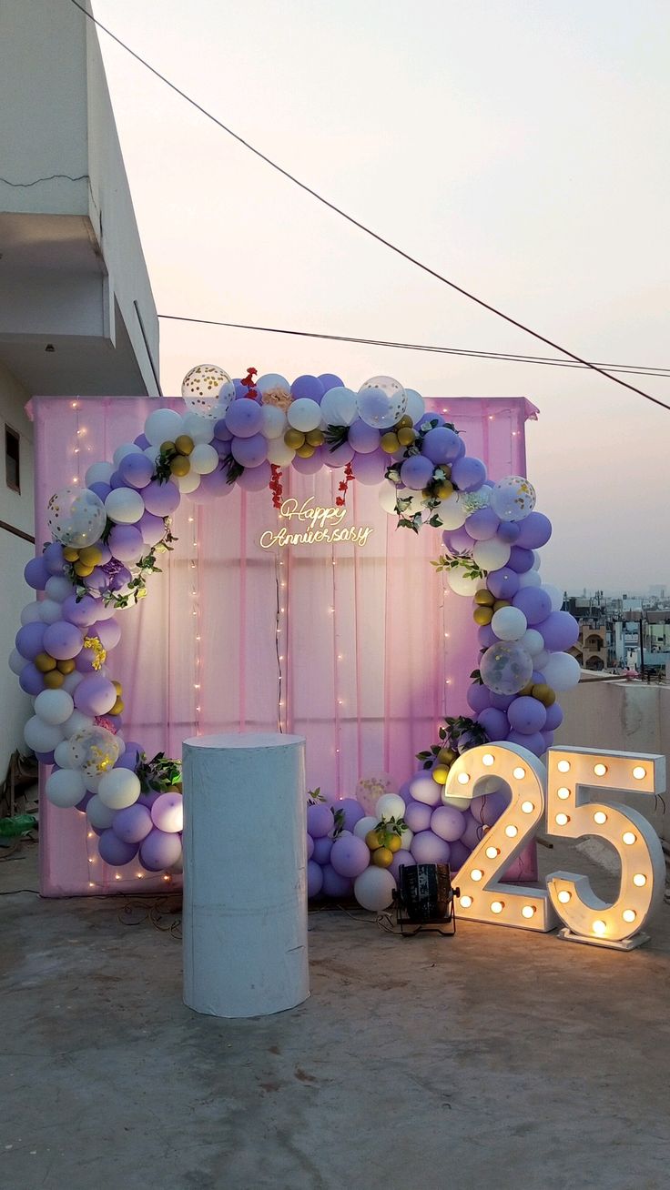 Terrace decoration